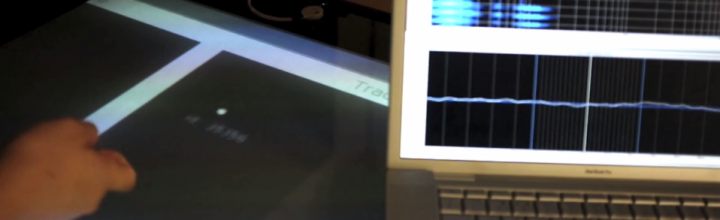 #ITS2011: Augmenting Touch Interaction Through Acoustic Sensing #ITS2011: Augmenting Touch Interaction Through Acoustic Sensing